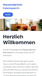 Mobile Screenshot of hausarztpraxis-fuhrmann.de